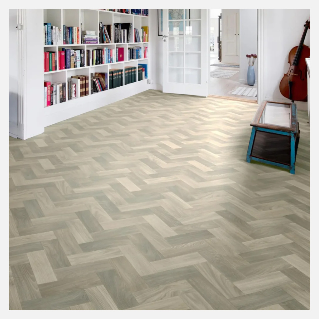 Полукоммерческий линолеум в интерьере