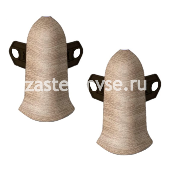 Угол наружный IDEAL Классик 55мм Дуб Беленый 203 (1шт)