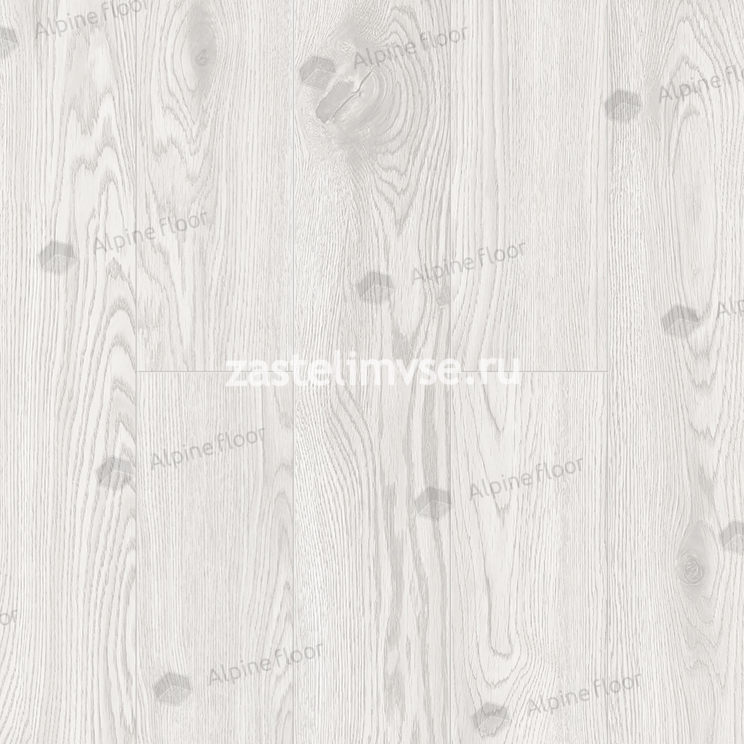 Клеевая LVT плитка AlpineFloor Easy Line Дуб Арктик ECO 3-1