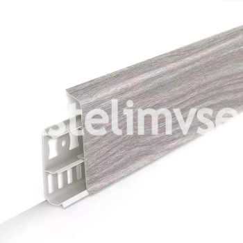 Плинтус IDEAL DECONIKA 85мм Орех антик 294