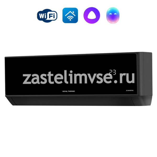 Блок внутренний Royal Thermo MULTI COMBO ERP DC RTFMI/in-12HN8/black инвертор. мульти сплит-системы