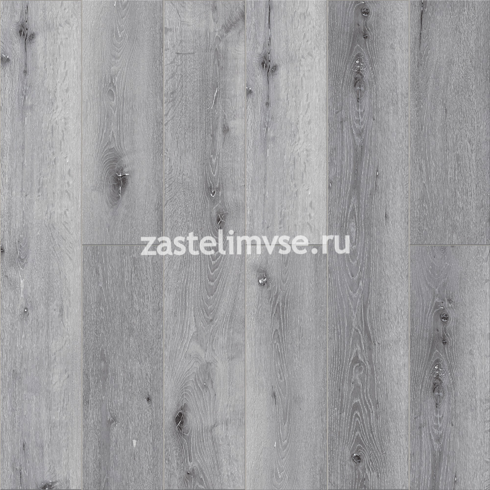 SPC плитка CronaFloor Wood 4V Дуб Серый