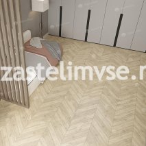 Кварцвиниловый ламинат AlpineFloor Альпийский Шеврон ECO 18-7 Сонома Chevron