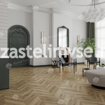 Кварцвиниловый ламинат AlpineFloor Альпийский Шеврон ECO 18-14 Вайпуа Chevron