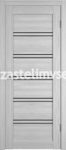 Дверь межкомнатная Atum Pro X28 Stone oak/Black gloss 900мм