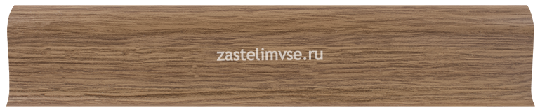 Плинтус LinePlast Матовый 58 мм Дуб Тёмный L013