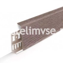 Плинтус IDEAL DECONIKA  85мм Дуб снежный 215