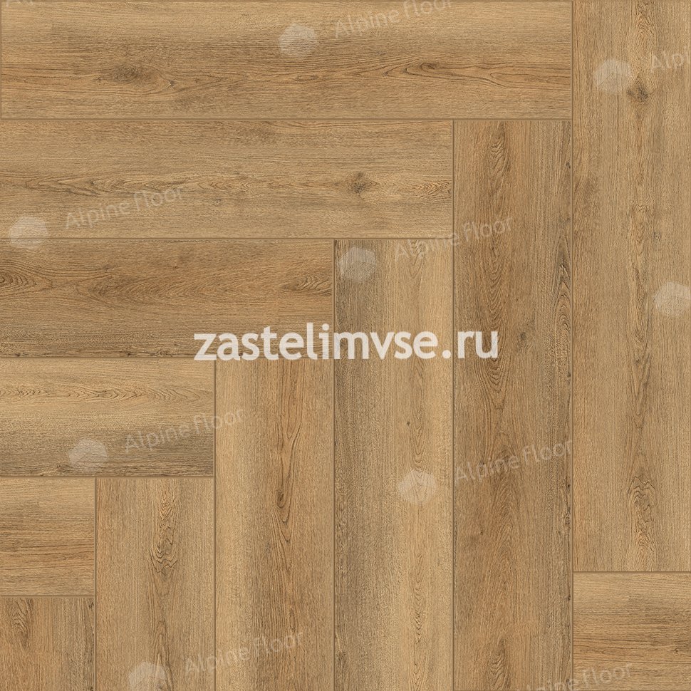 Кварцвиниловый ламинат AlpineFloor Light Parquet Дуб Буна ECO 13-30