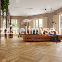 Кварцвиниловый ламинат AlpineFloor Альпийский Шеврон ECO 18-18 Баварский Лес Chevron