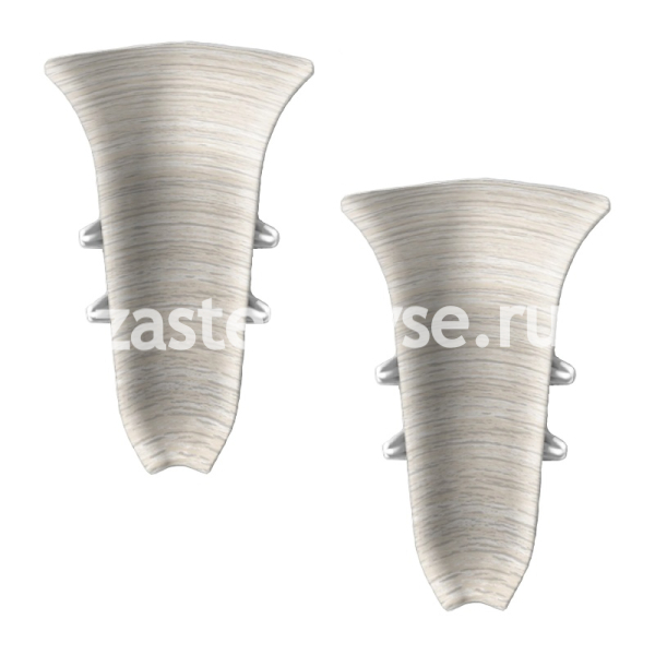 Угол внутренний IDEAL Классик 55мм Ясень Белый 252 (1шт)