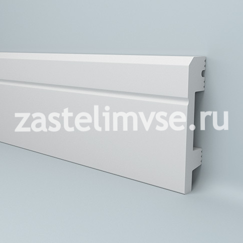 Ударопрочный дюрополимерный плинтус ПЛИНТЭКС ART F 80/17