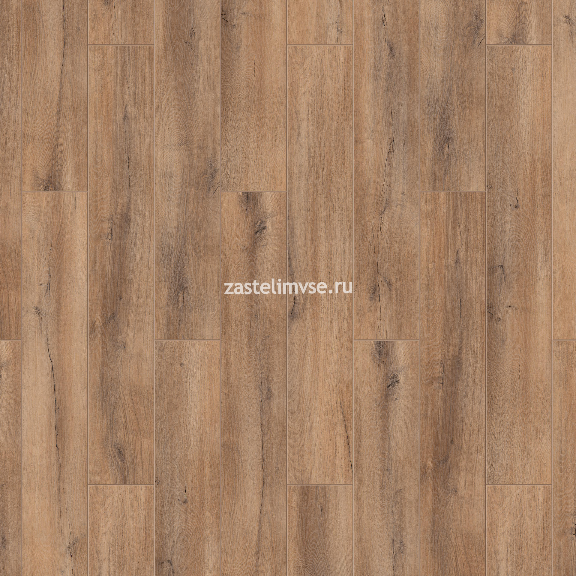 Ламинат Taiga Первая Сибирская OAK DARK-BROWN / ДУБ ТЁМНО-КОРИЧНЕВЫЙ