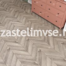 Кварцвиниловый ламинат AlpineFloor Альпийский Шеврон ECO 18-8 Дуб Исида Chevron