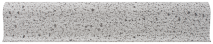 Плинтус LinePlast Матовый 58 мм Серый Гранит L043