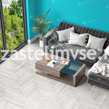 Кварцвиниловый ламинат AlpineFloor Изящный Паркет ECO 13-11 Снежный