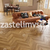 Кварцвиниловый ламинат AlpineFloor Альпийский Шеврон ECO 18-18 Баварский Лес Chevron