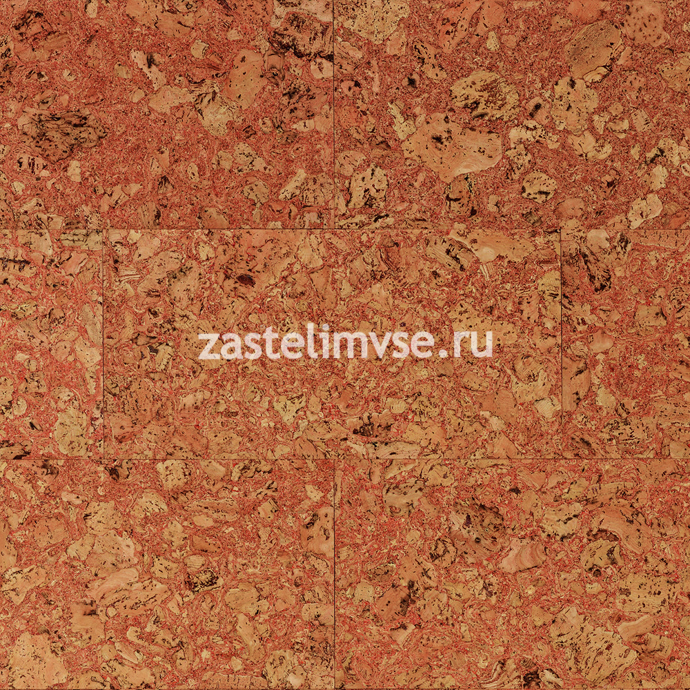 Настенное Пробковое Покрытие Wicanders Dekwall Tenerife Red RY 39002