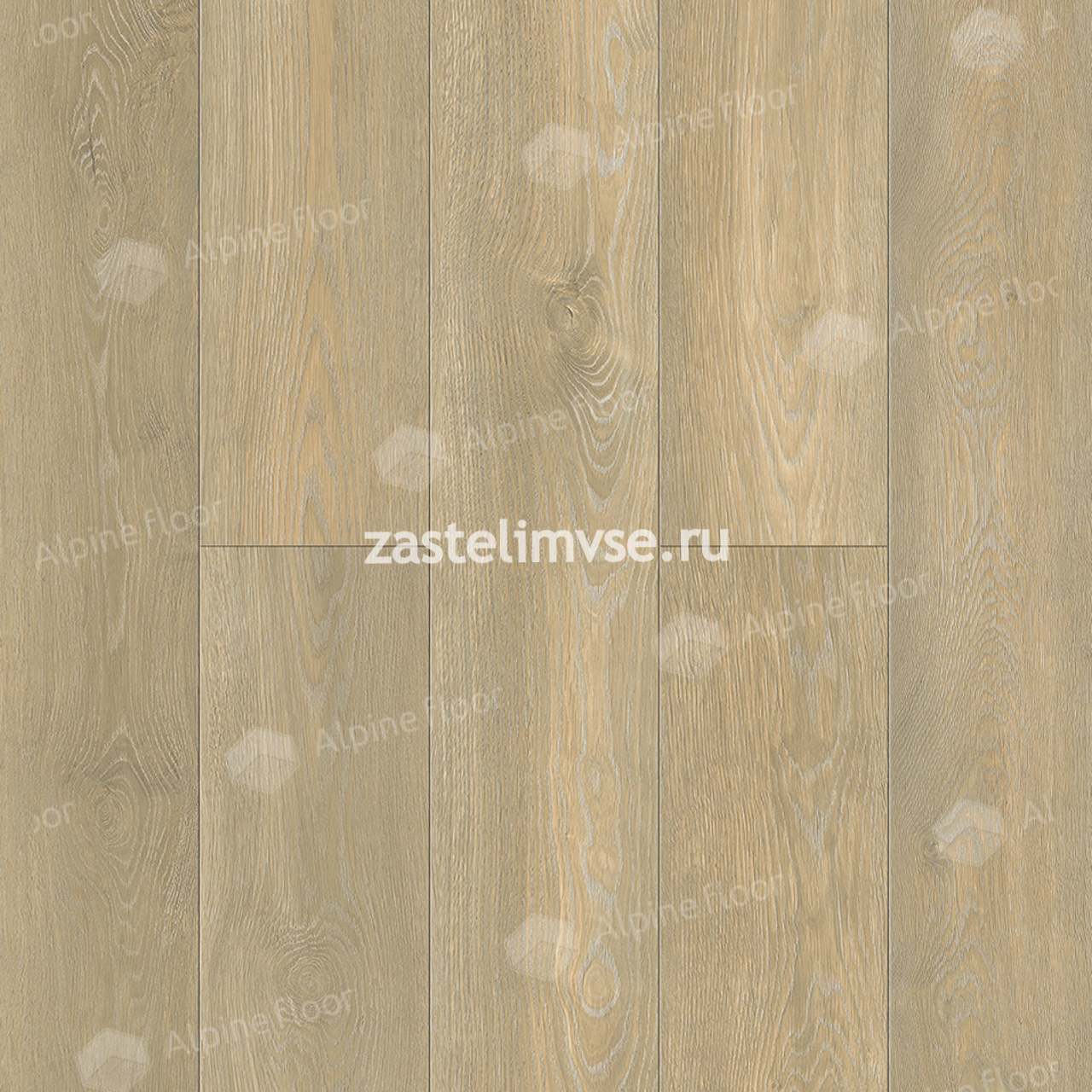 Клеевая LVT плитка AlpineFloor Ultra Дуб Скандинавия ECO 5-36