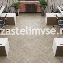 Клеевая LVT плитка AlpineFloor Chevron Alpine LVT Карите Chevron ECO 20-11
