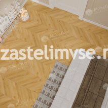 Кварцвиниловый ламинат AlpineFloor Альпийский Шеврон ECO 18-20 Caldo Chevron