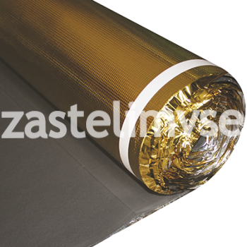 Подложка рулонная TEXFLOOR EVA с фольгированным слоем 3 мм (11м2)