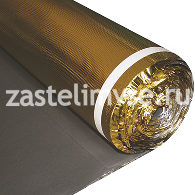 Подложка рулонная TEXFLOOR EVA с фольгированным слоем 3 мм (11м2)